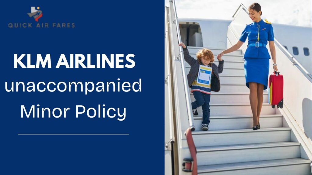 klm unaccompanied minor